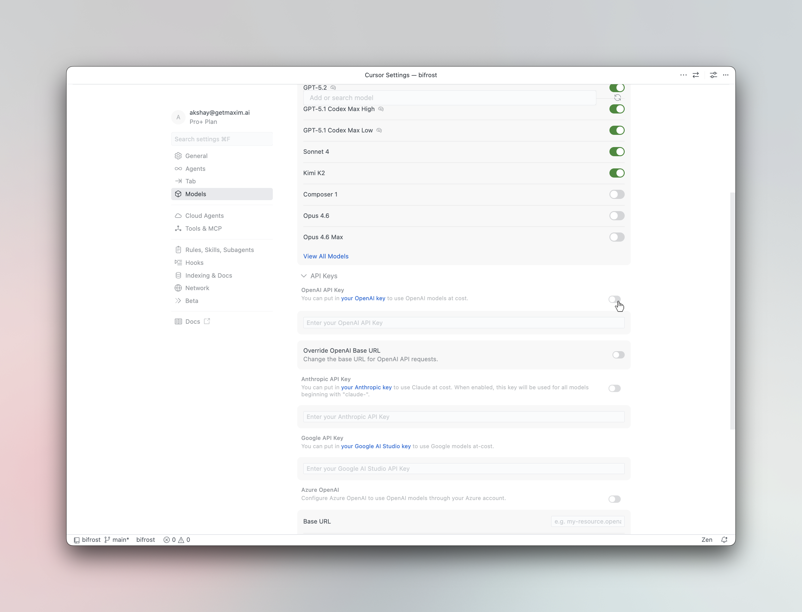 Setting up FinOps for Cursor